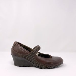 Merrell Poppy Roast Wedge Mary Janes Sine 8.5